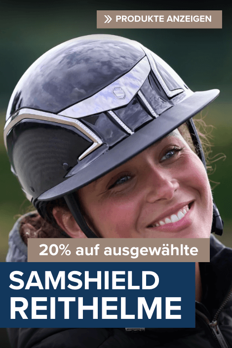 20% Rabatt auf ausgewu00e4hlte Reithelme