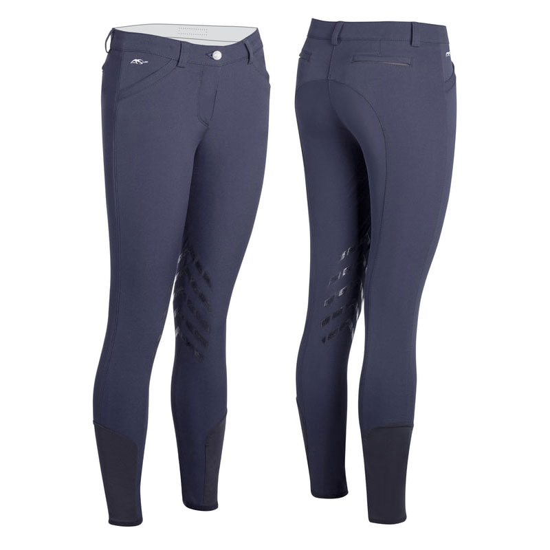 Anna Scarpati Kniegrip Reithose Sirke Damen - blue, Größe 34