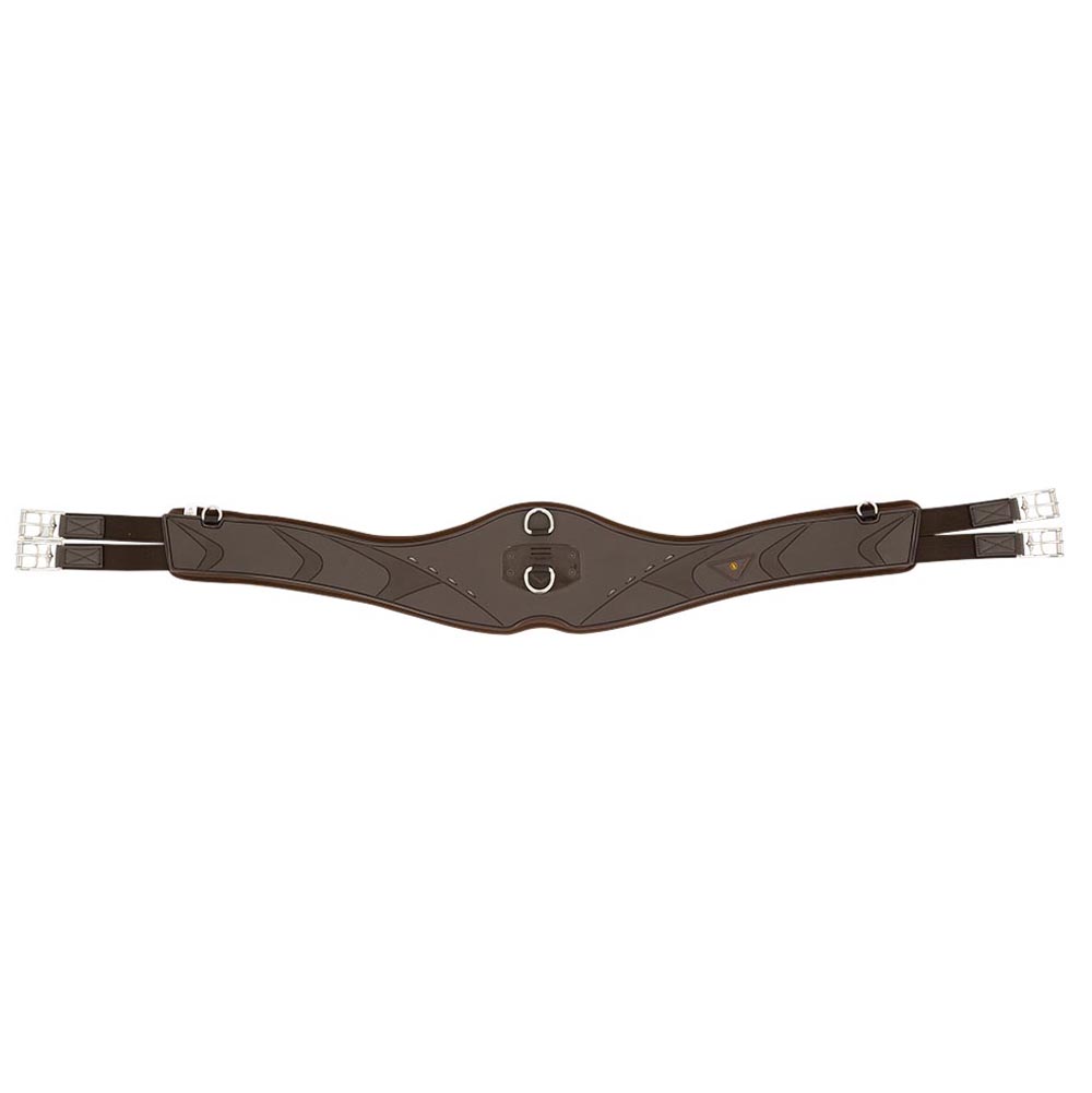 BR Poly Anatomic Vielseitigkeits Sattelgurt - braun, Größe 135cm