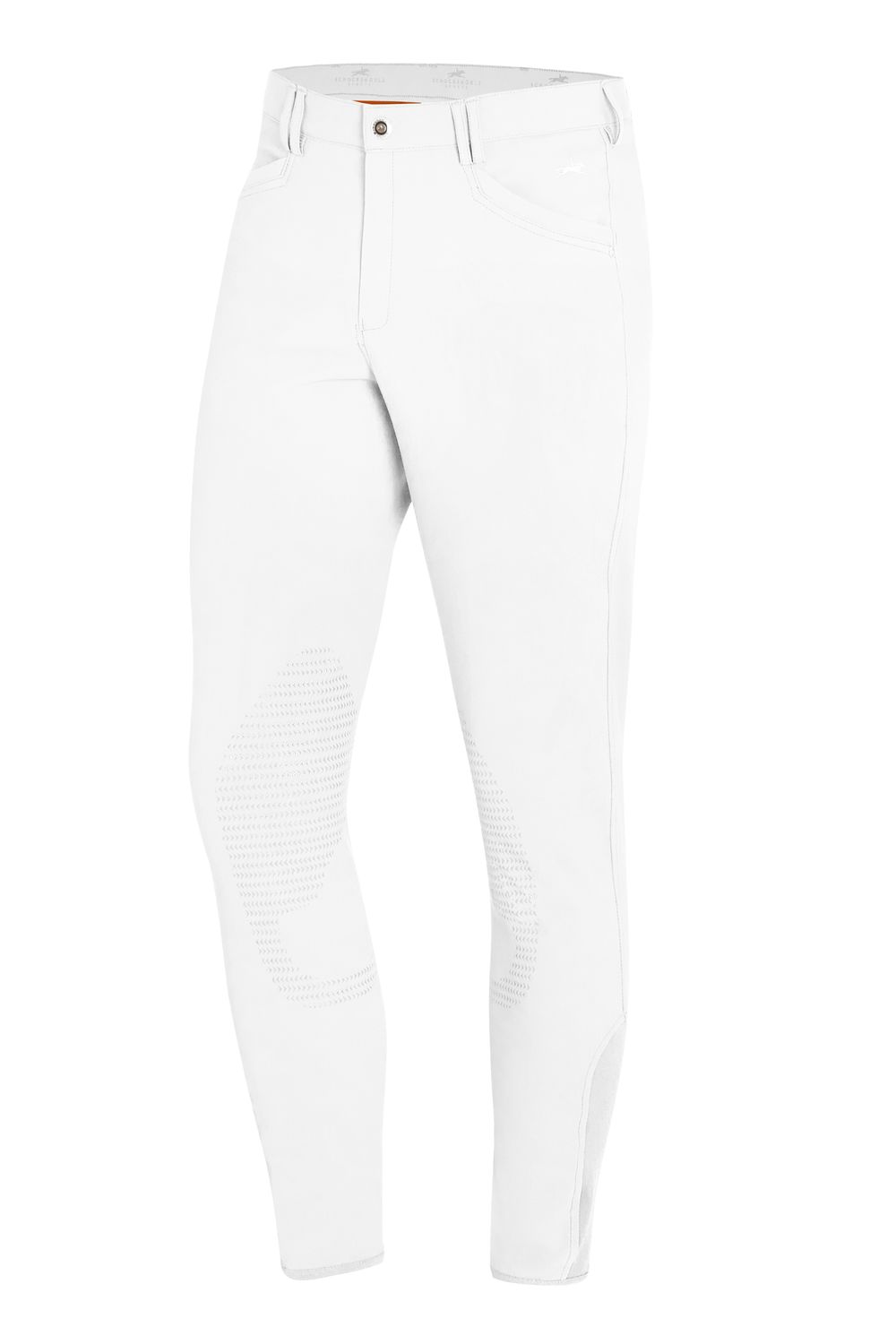 Schockemöhle Sports Herren Reithose Summer Fynn Kniegrip - white, Größe 44