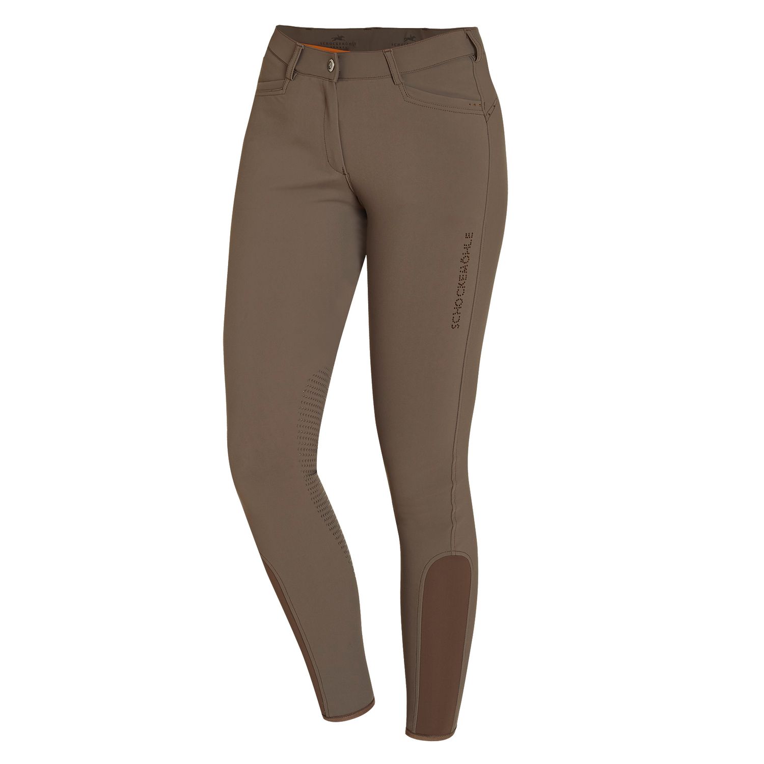 Schockemöhle Sports Damen Reithose Summer Daliah Kniegrip - taupe, Größe 32