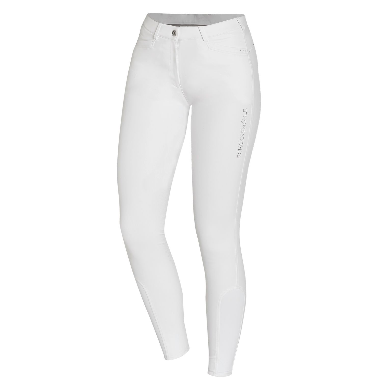 Schockemöhle Sports Damen Reithose Summer Daliah Kniegrip - white, Größe 32