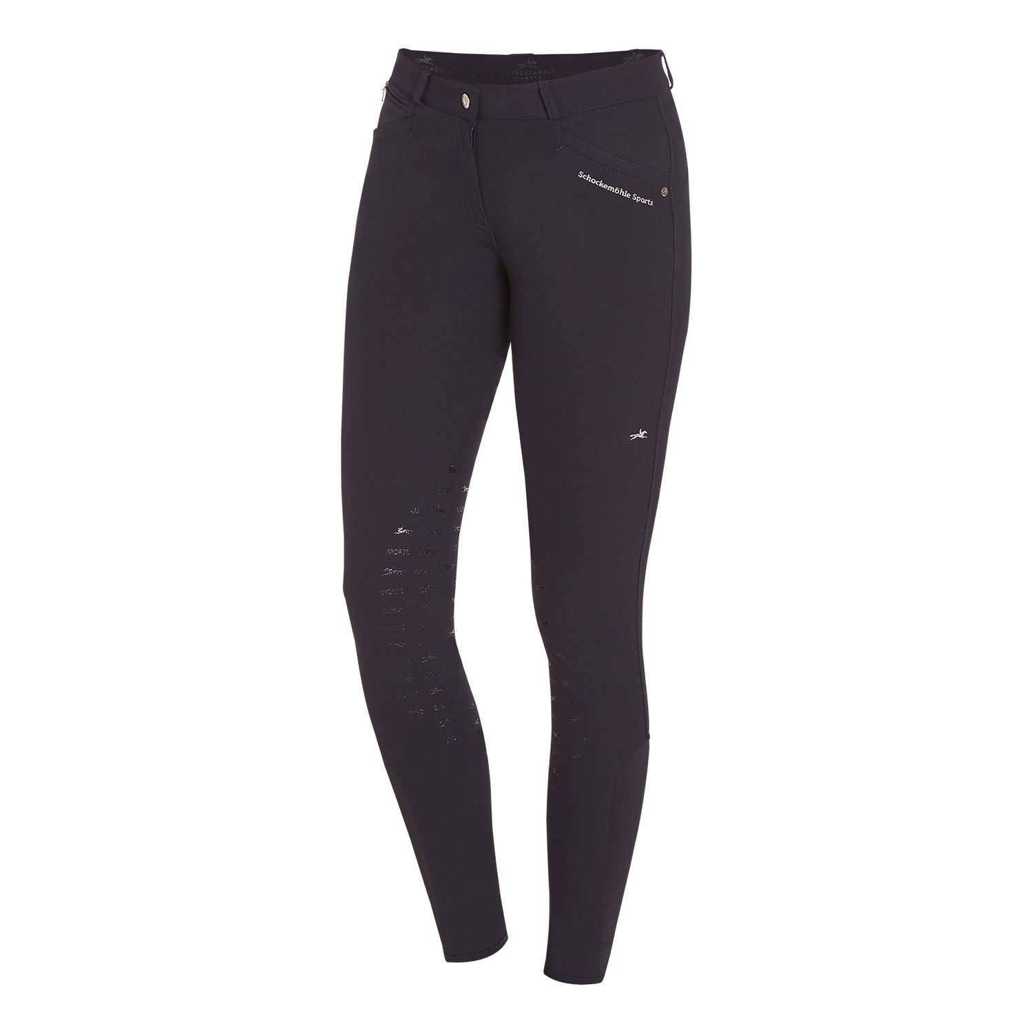 Schockemöhle Sports Damen Reithose Loretta Kniegrip - navy, Größe 40