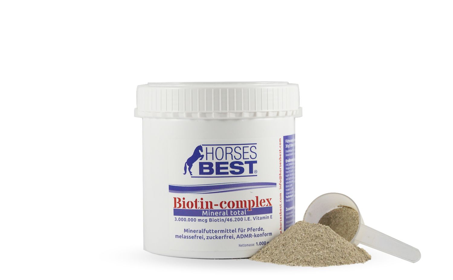 HORSESBEST Biotin Complex MineralTotal, Mineralfuttermittel 1.000g HORSESBEST Biotin Complex MineralTotal, Mineralfuttermittel 1.000g