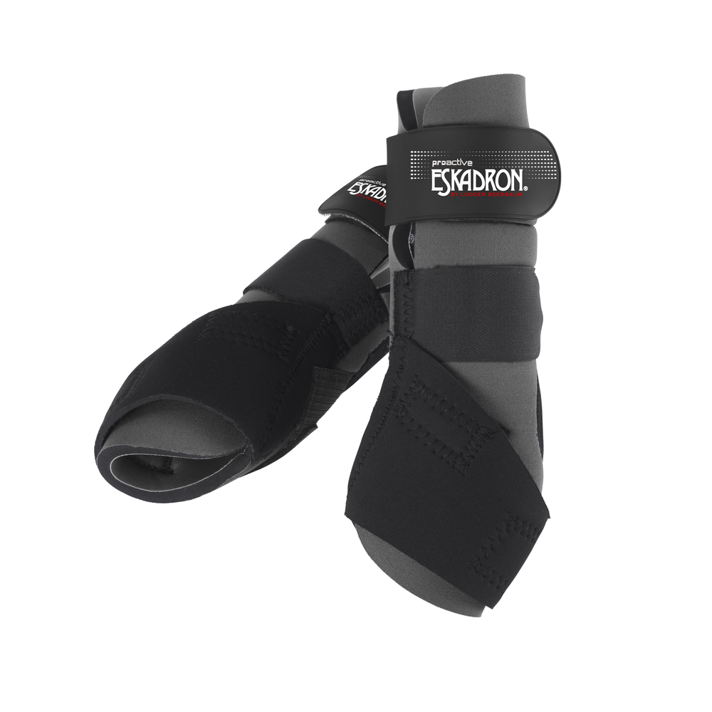 Eskadron Pro Active Gamasche vorne - grey, Größe XS