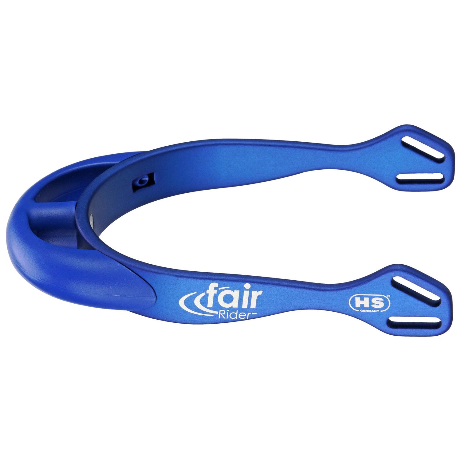 Sprenger fairRider Sporen Aluminium blau dick abgerundet - blau, Größe 20