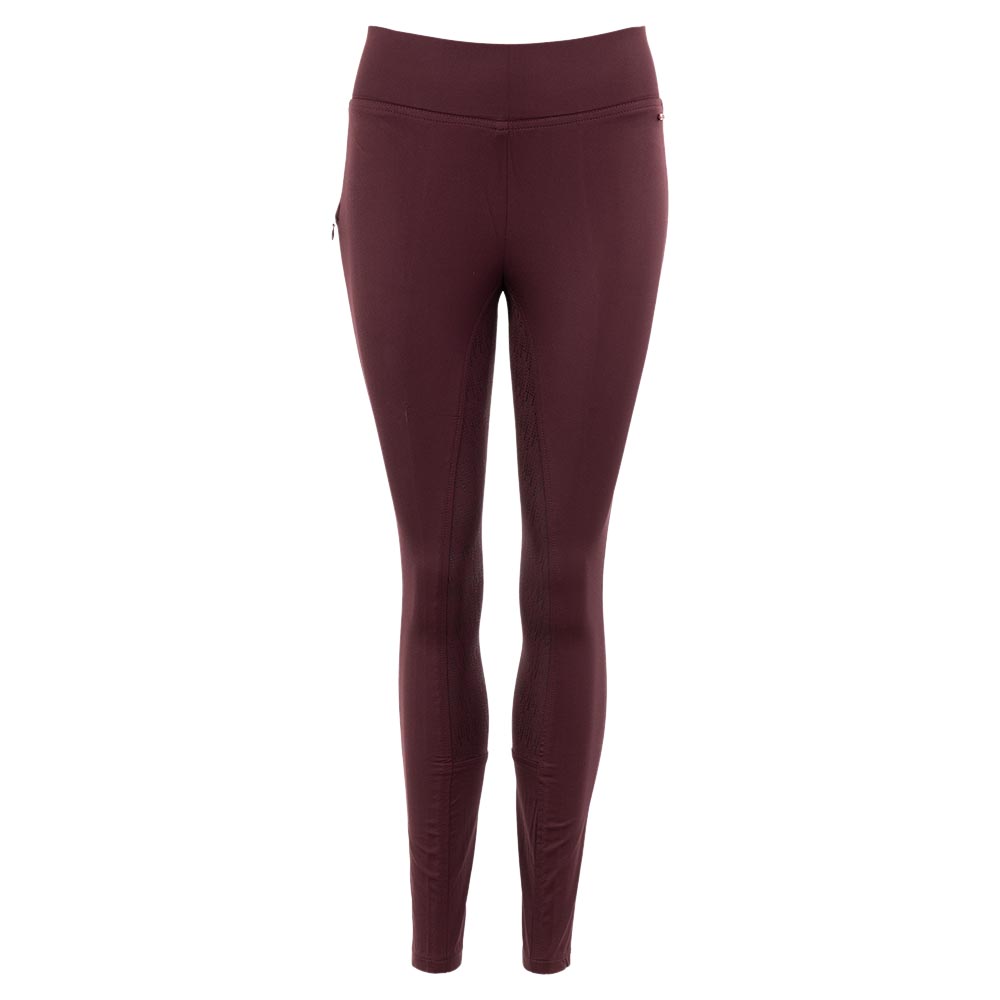 BR Premiere Burdock Reitleggings Kinder - winetasting, Größe 152