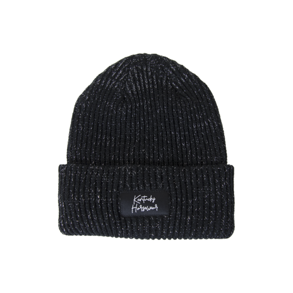 Kentucky Horsewear Mütze Glitzer - schwarz