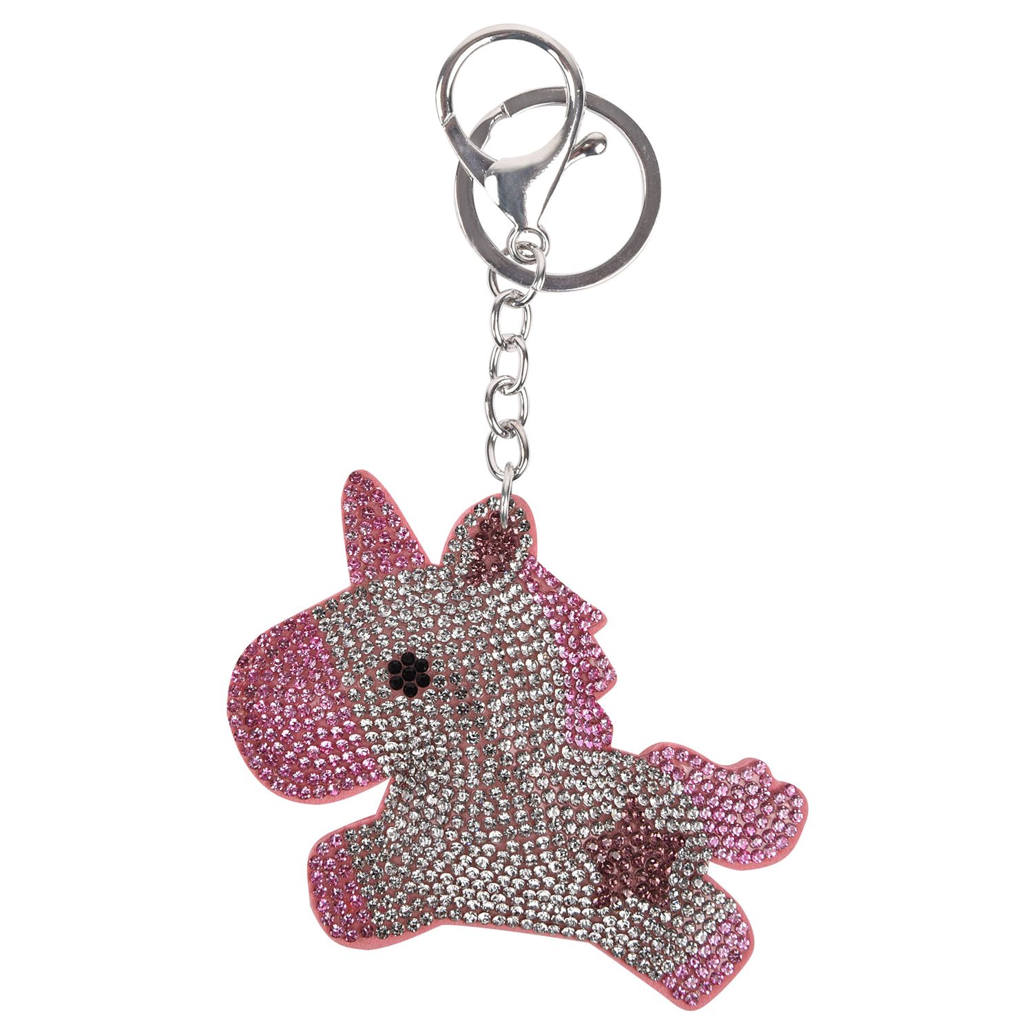 Waldhausen Anhänger Einhorn - silber/rosa