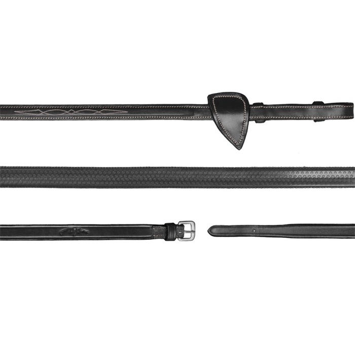 Dyon Hunter Collection Gummizügel 13mm - black, Größe Full