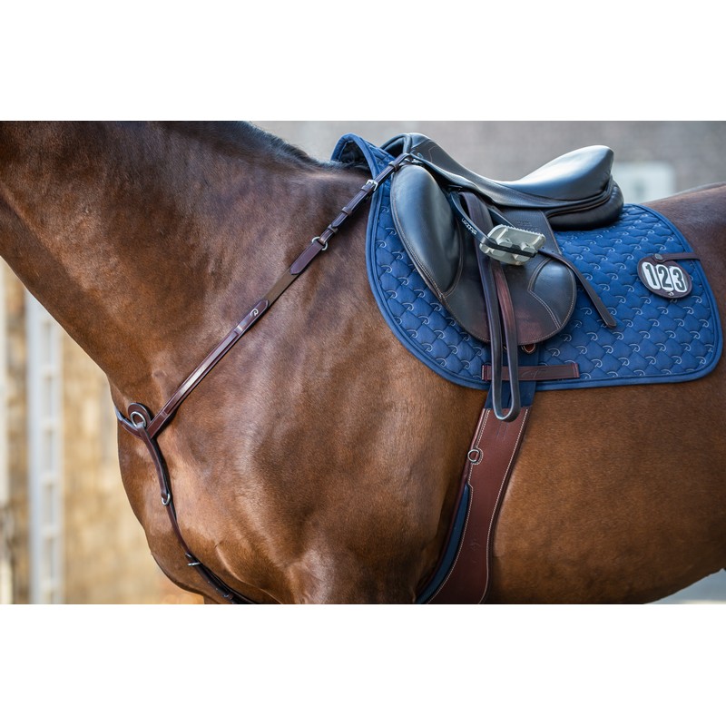 Dyon New English Collection Vorderzeug - brown, Größe Pony