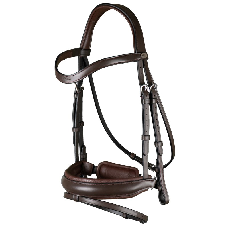 Dyon Working Collection Trense schwedisch kombiniert - brown, Größe Pony