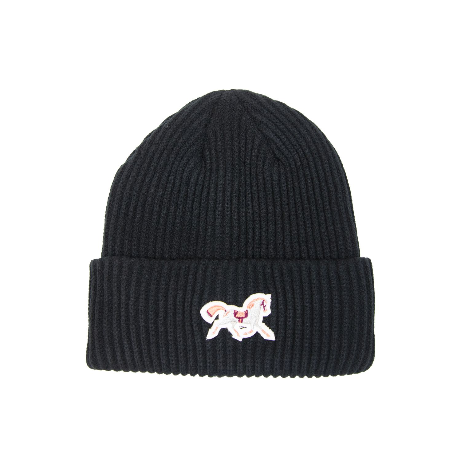Kentucky Horsewear Beanie black horse - rose