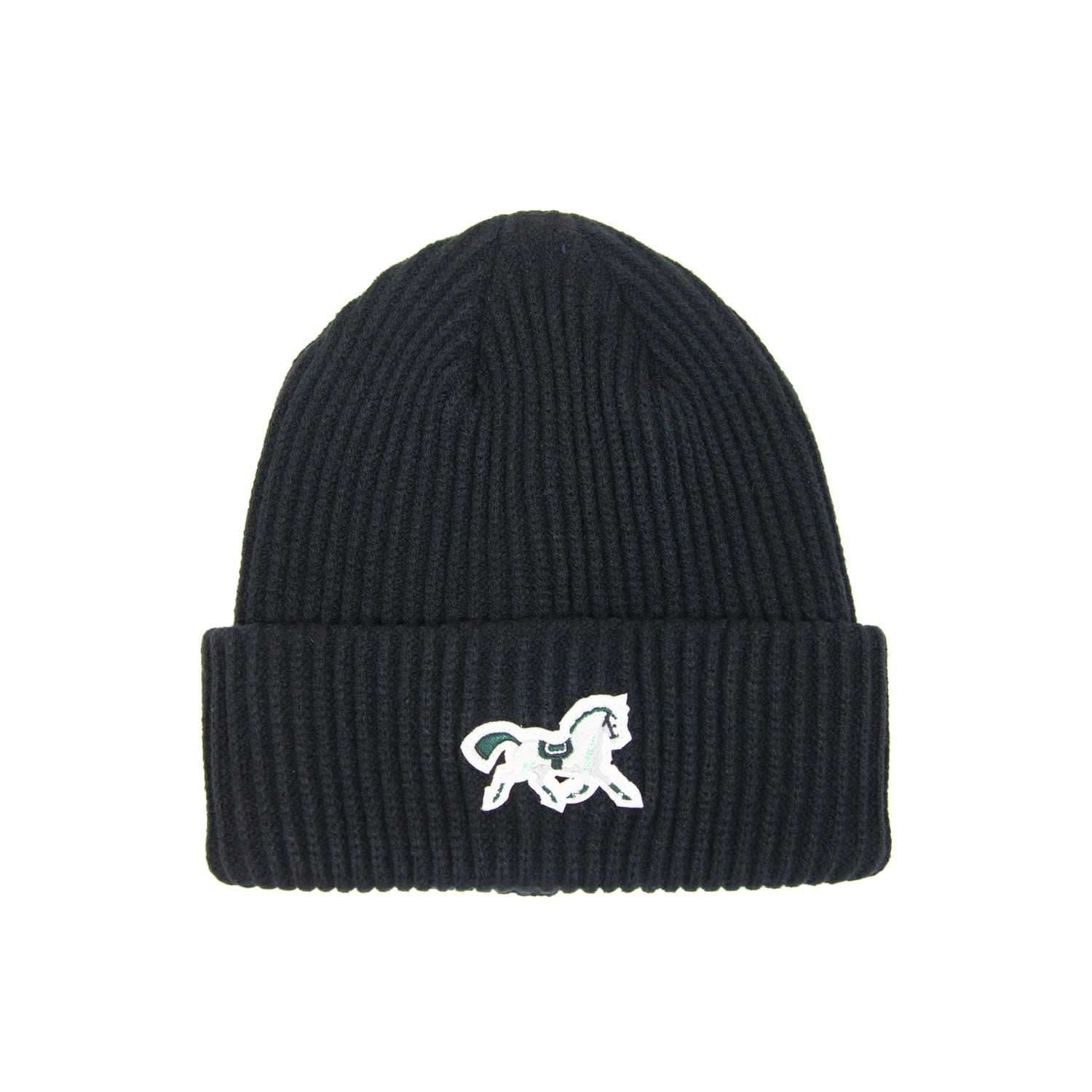 Kentucky Horsewear Beanie black horse - dark green