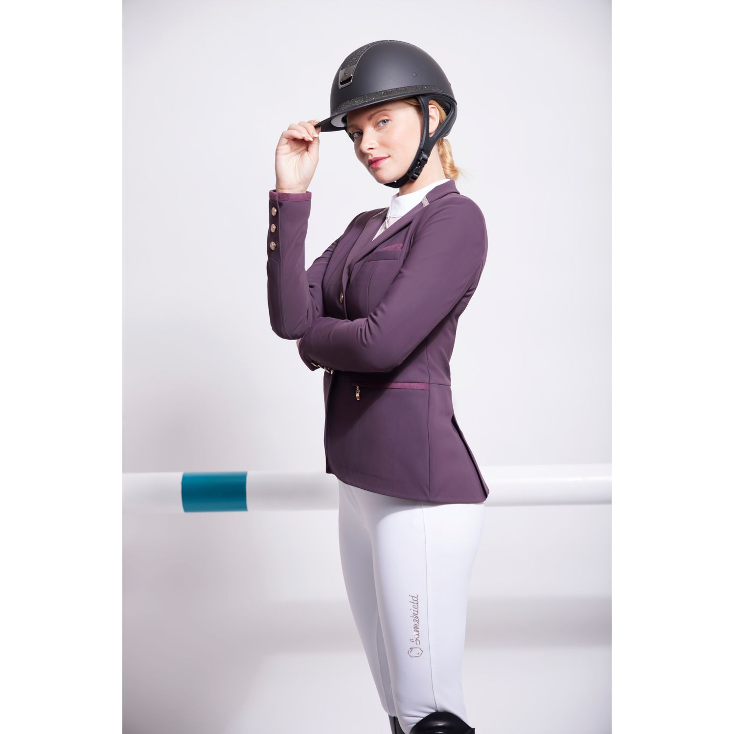 Samshield Veste de concours Victorine - taille 40 - Marine
