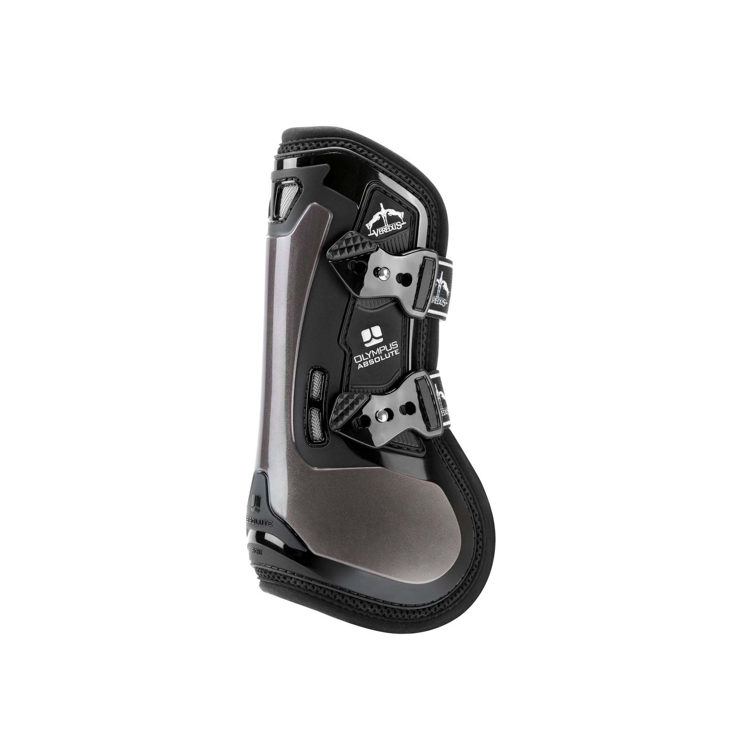Veredus Olympus Absolute Gamaschen Vorne - black, Größe L