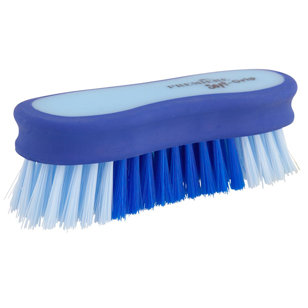BR Premiere Kopfbürste Soft Grip - kobalt/l.blau