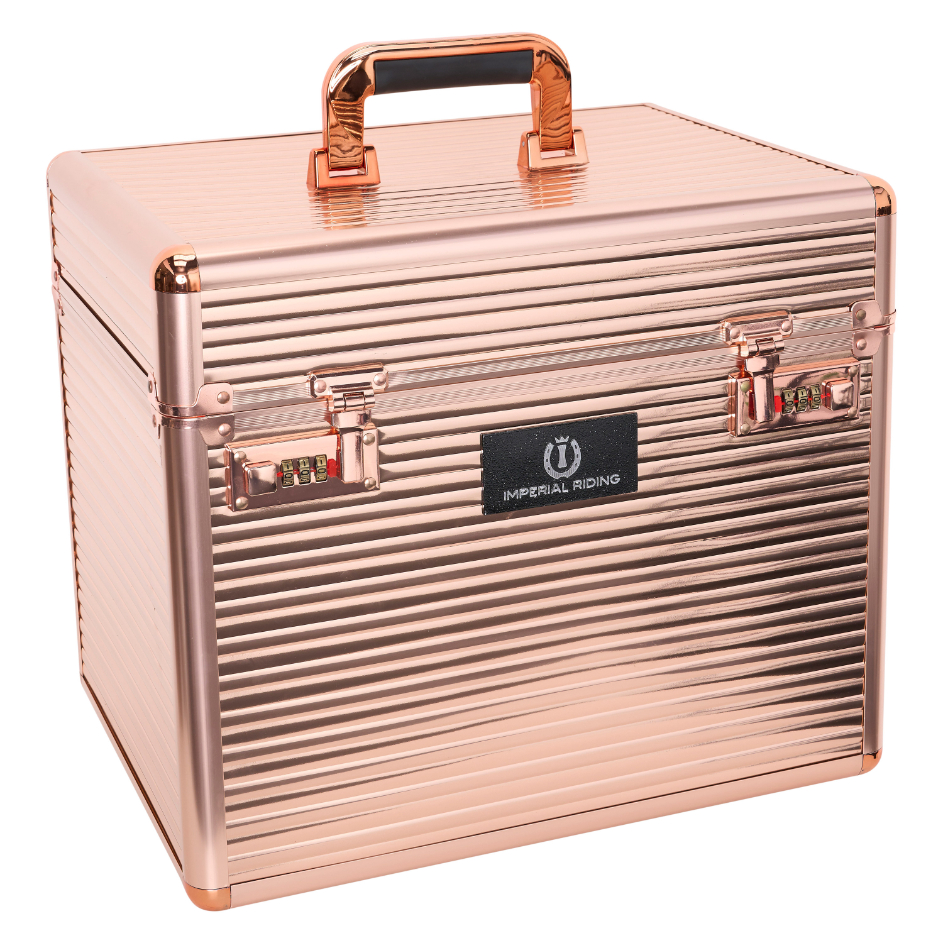 Imperial Riding Grooming box IRHShiny Classic - roségold
