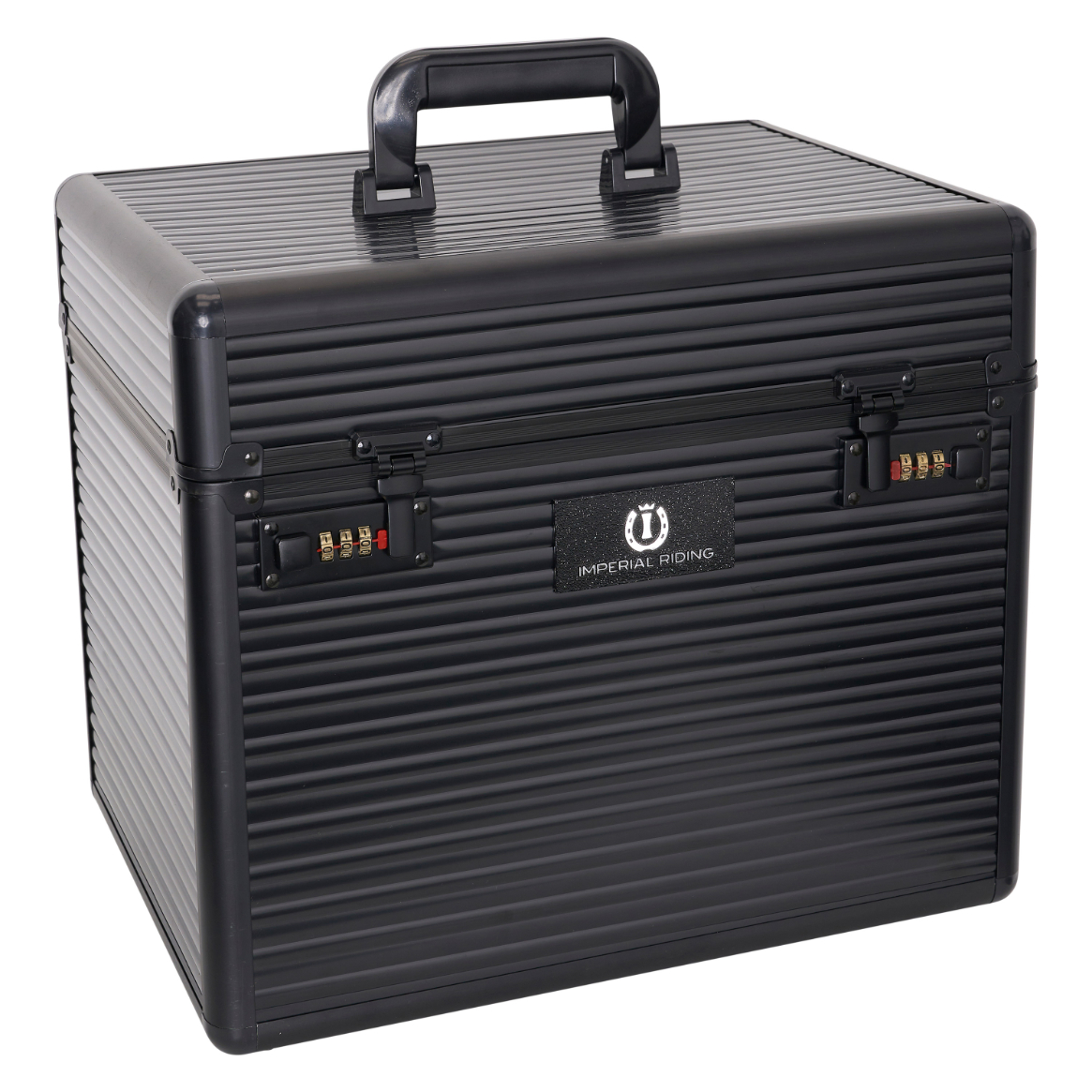 Imperial Riding Grooming box IRHShiny Classic - black