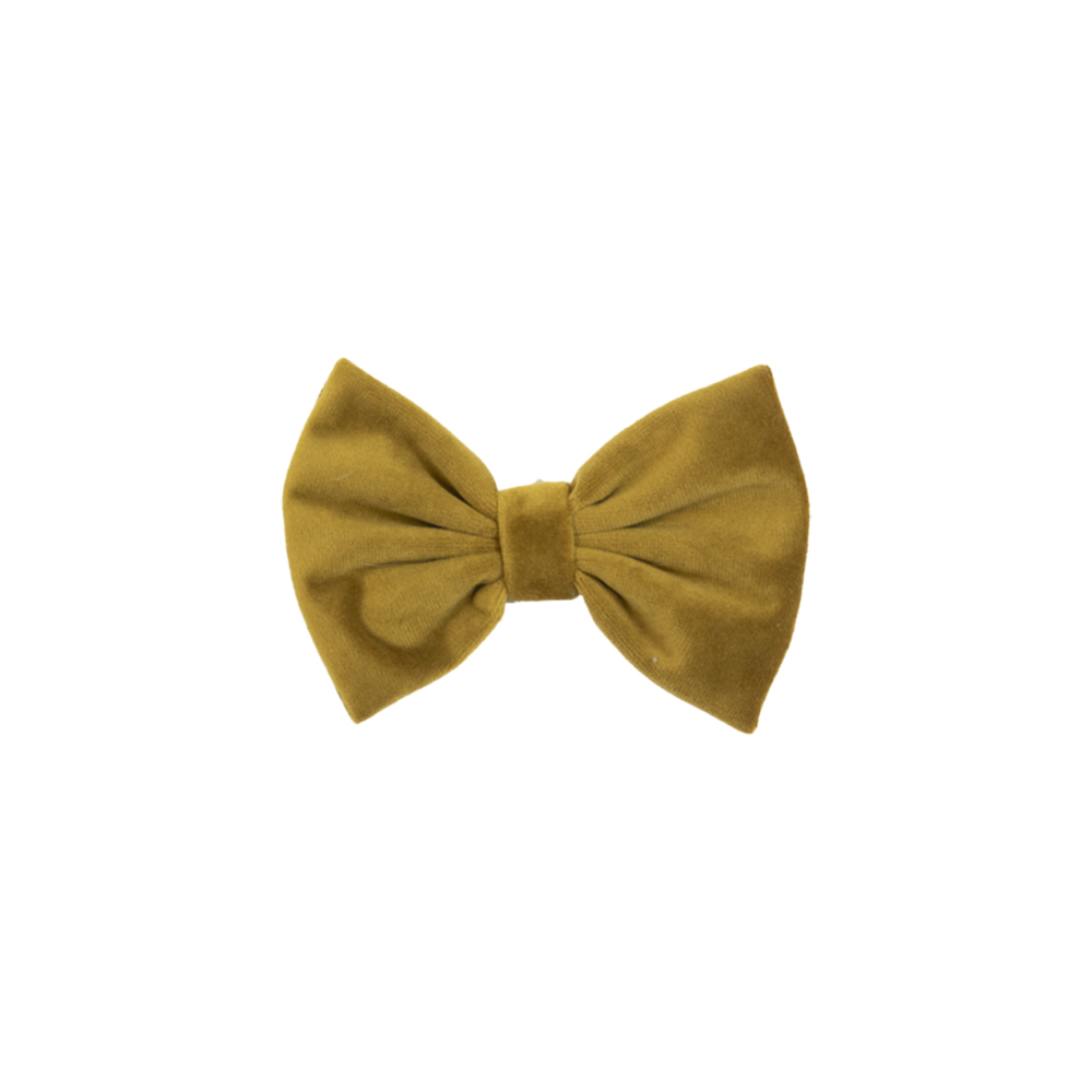 Kentucky Dogwear Samtfliege - senfgelb, Größe S