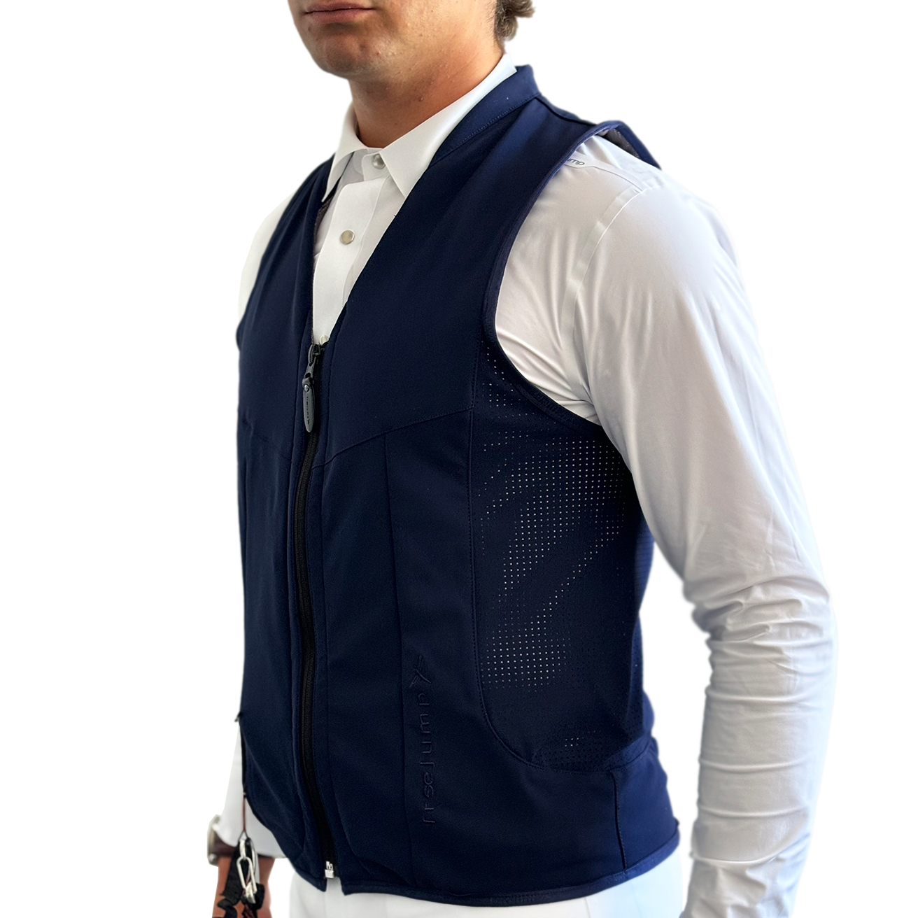 Freejump Airbag Sicherheitsweste inkl. 1 Kartusche - blau, Größe XXS Regular Fit