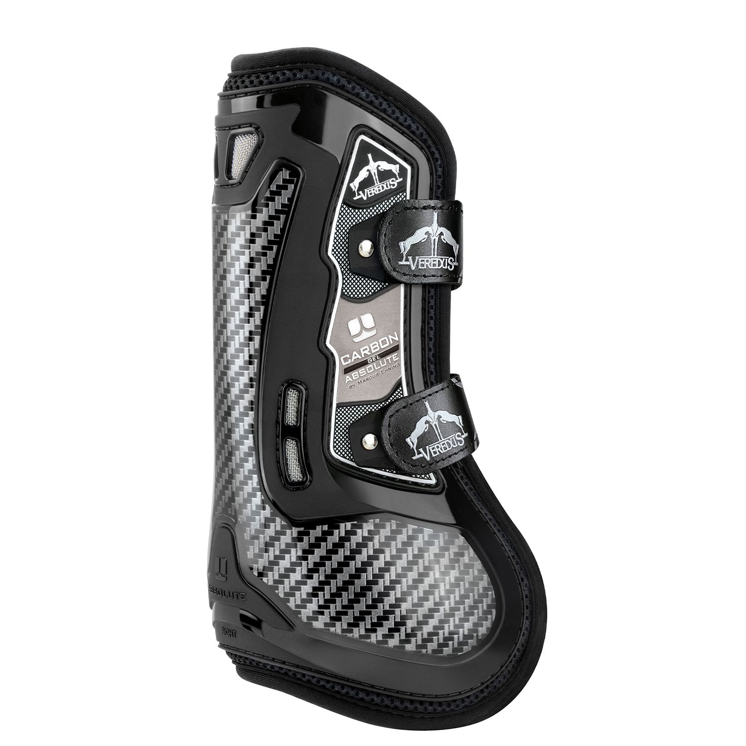 Veredus Carbon Gel Absolute Velcro Straps Gamaschen Vorne