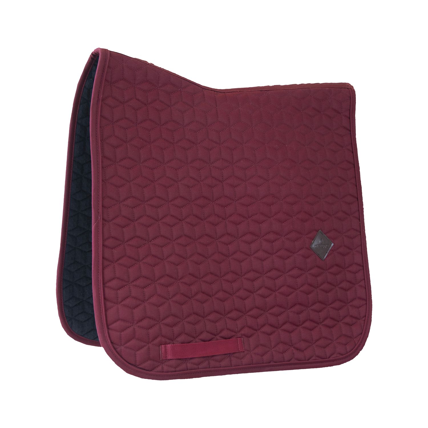 Kentucky Horsewear Basic Schabracke Full - bordeaux, Größe Dressur