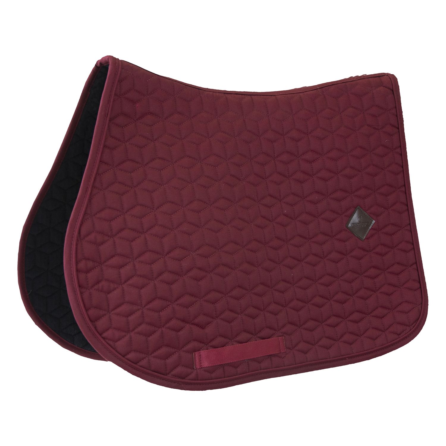 Kentucky Horsewear Basic Schabracke Full - bordeaux, Größe Springen