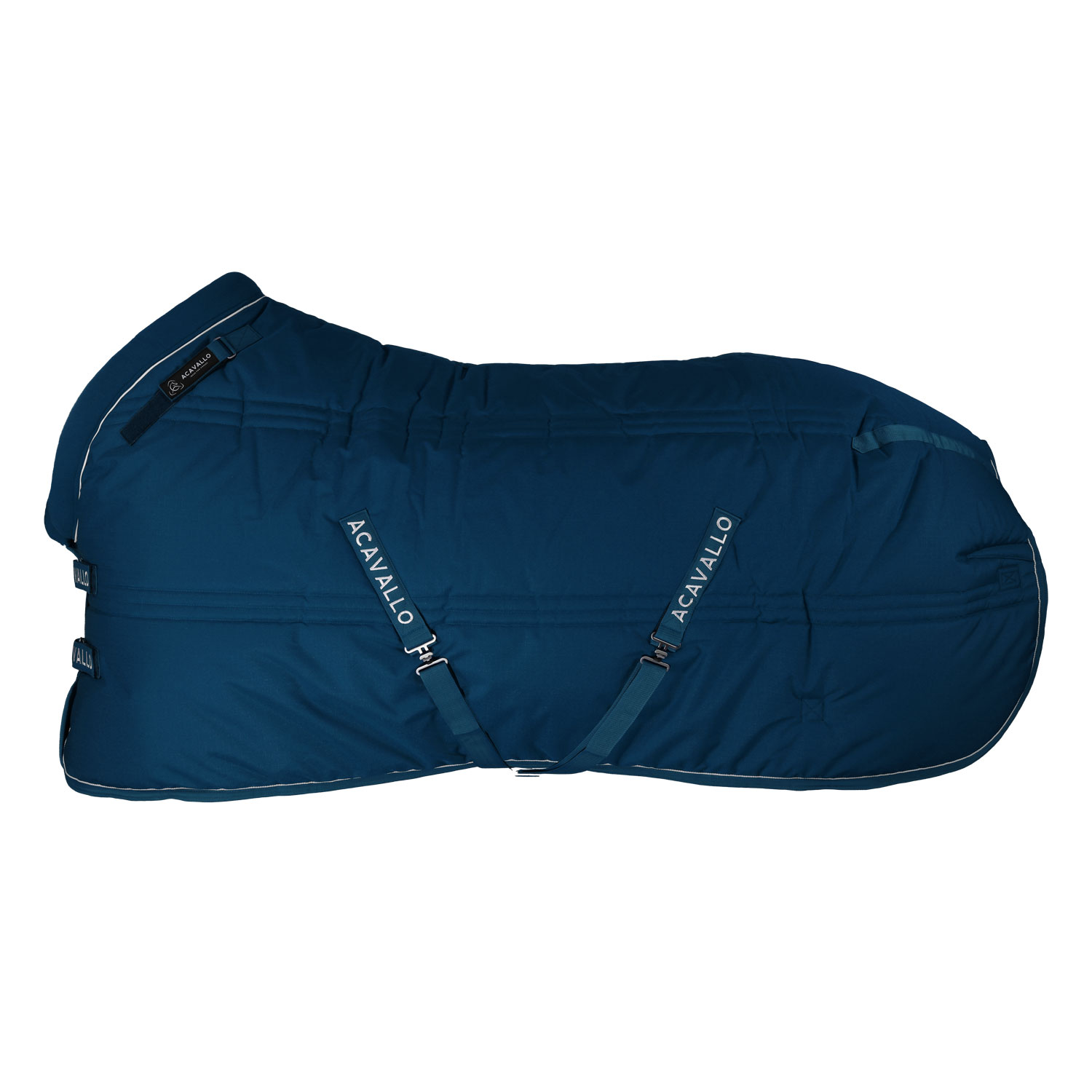 Acavallo Stable Rug 600D Ripstop Polyester Fabric (500G) - navy, Größe 115 cm