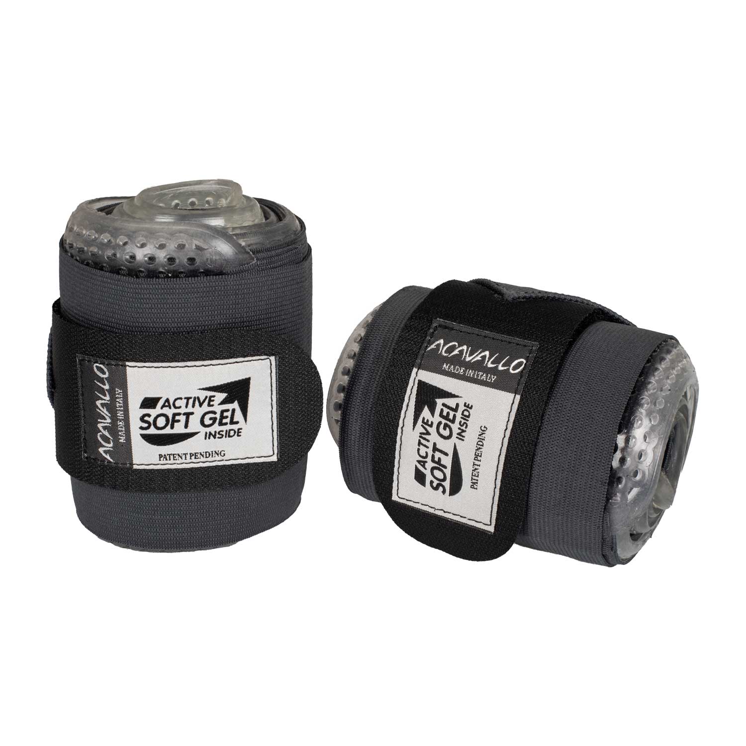 Acavallo Gel Elastic Bandagen - grey