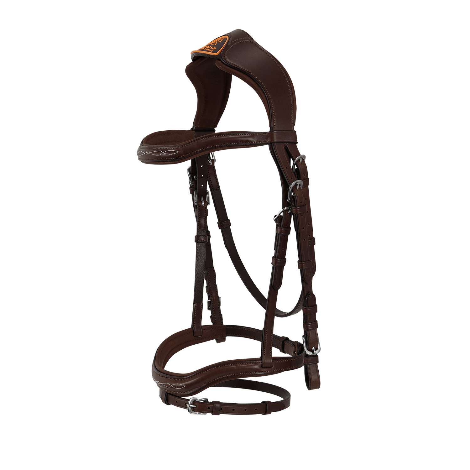 Acavallo Trense Amazzone - dark brown, Größe Vollblut