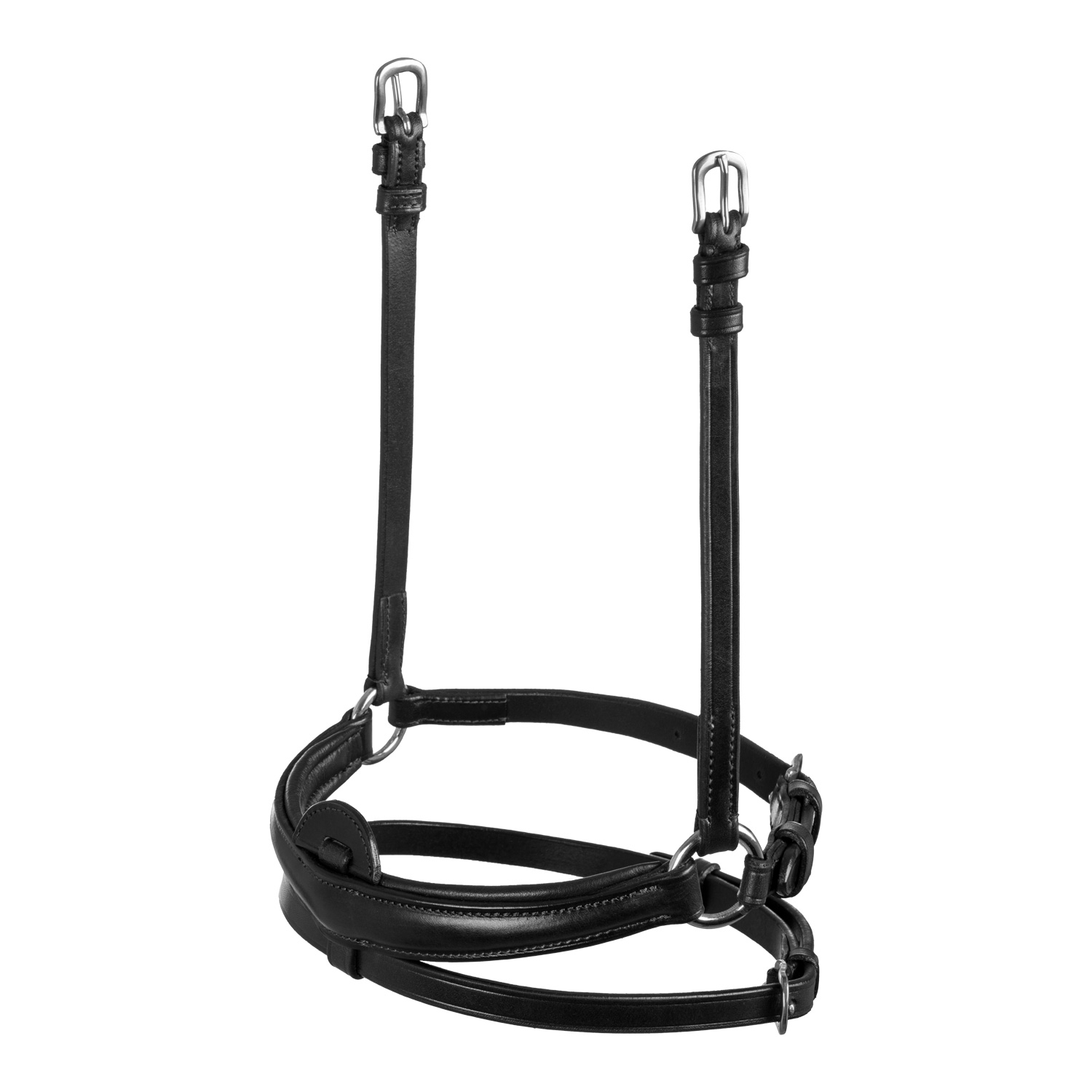 Acavallo Nasenriemen Flash Noseband - black, Größe Warmblut
