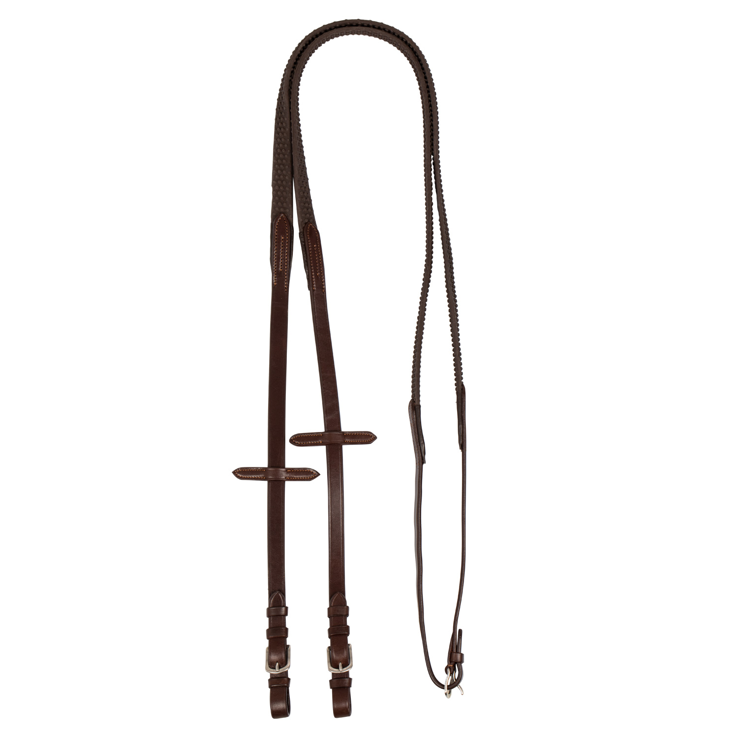 Acavallo Gummizügel 5/8" - dark brown