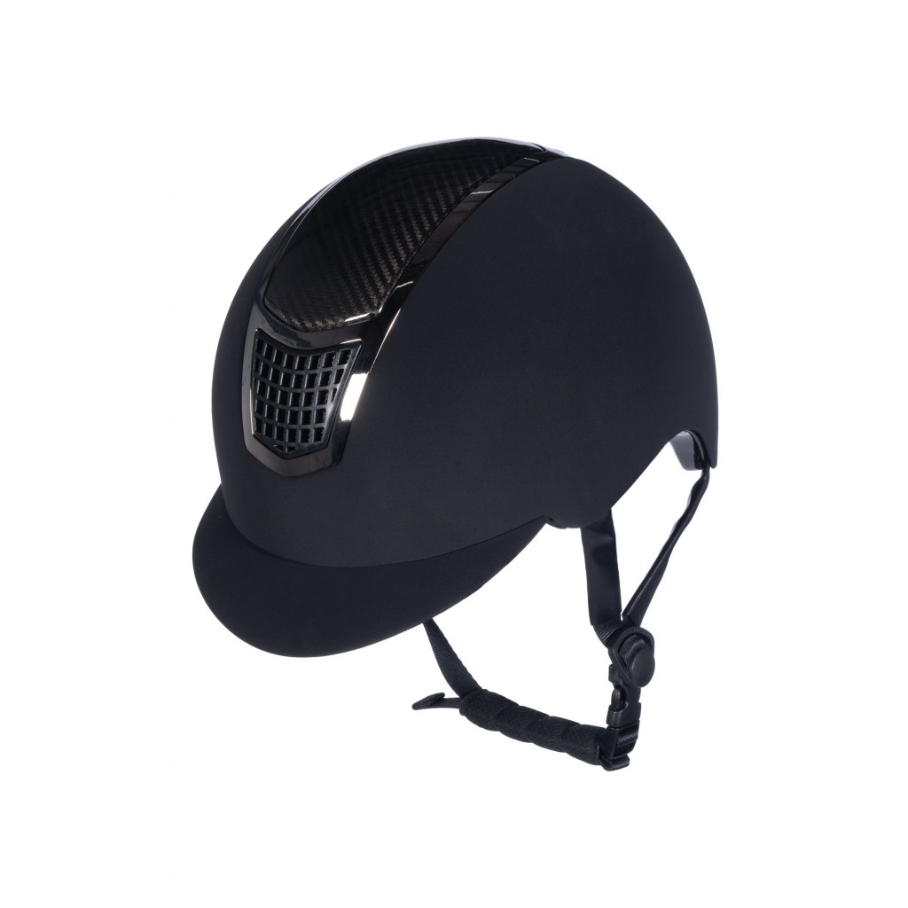 HKM Carbon Professional Reithelm - schwarz, Größe 59-61 cm