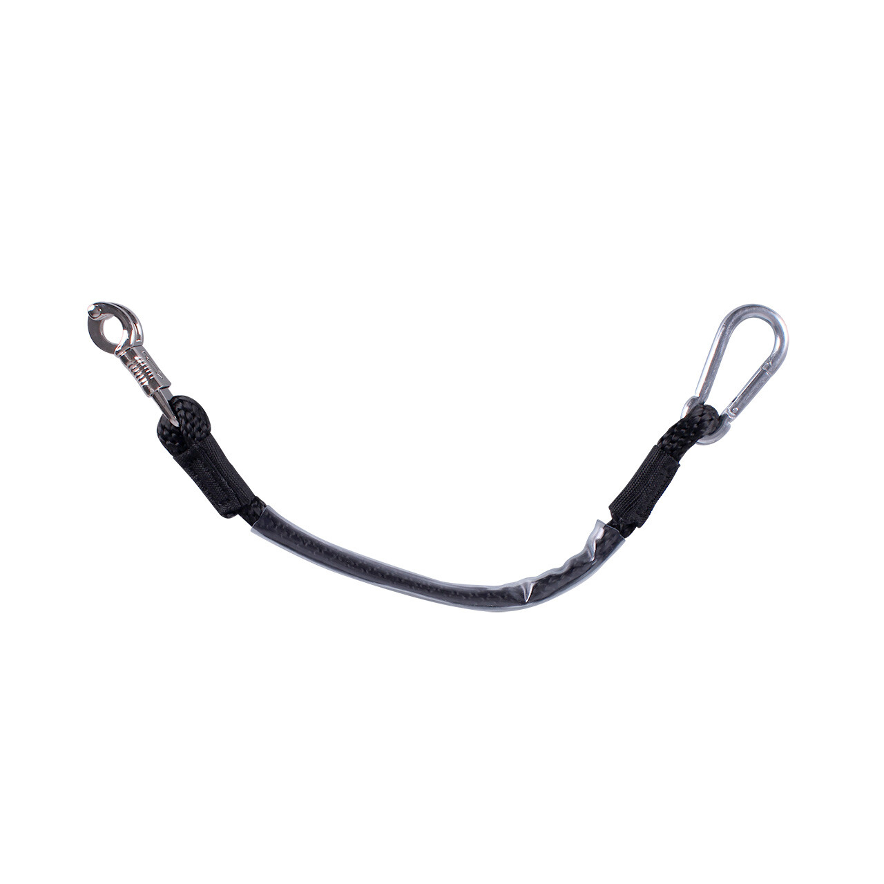 QHP Anhänger Anbindestrick 60cm - grau