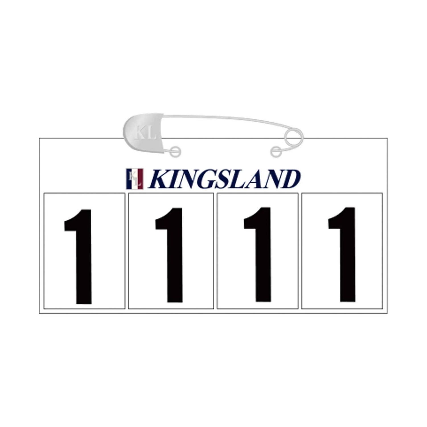 Kingsland KLpalmer Nummernschild - white
