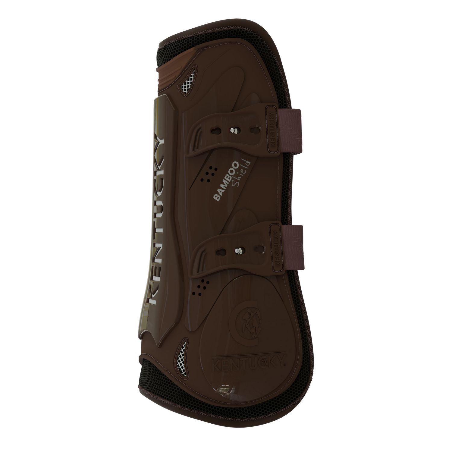 Kentucky Horsewear Gamaschen Bamboo Elastic - braun, Größe M