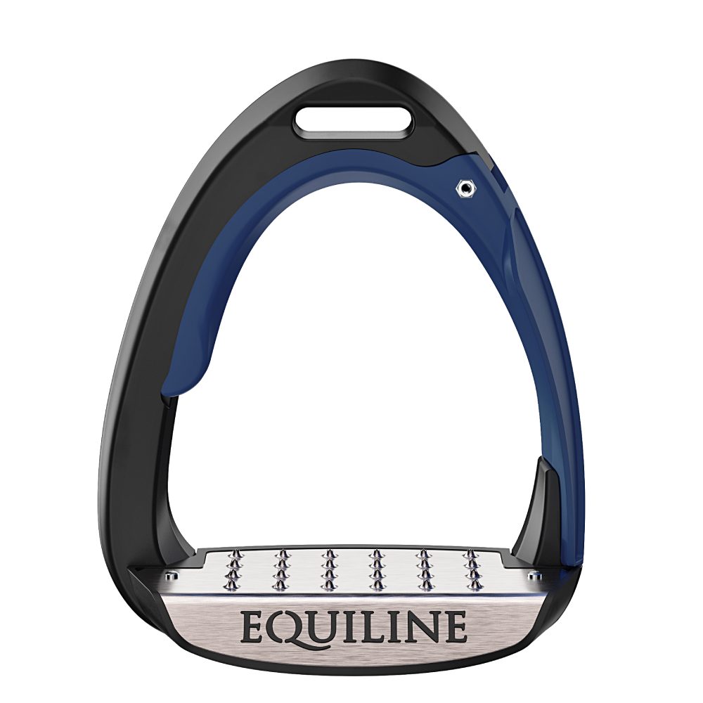 Equiline X-Cell Steigbügel Springen - marineblau