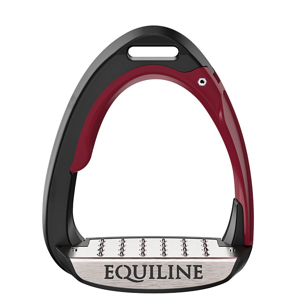 Equiline X-Cell Steigbügel Springen - burgundy
