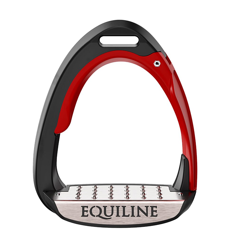 Equiline X-Cell Steigbügel Springen - red