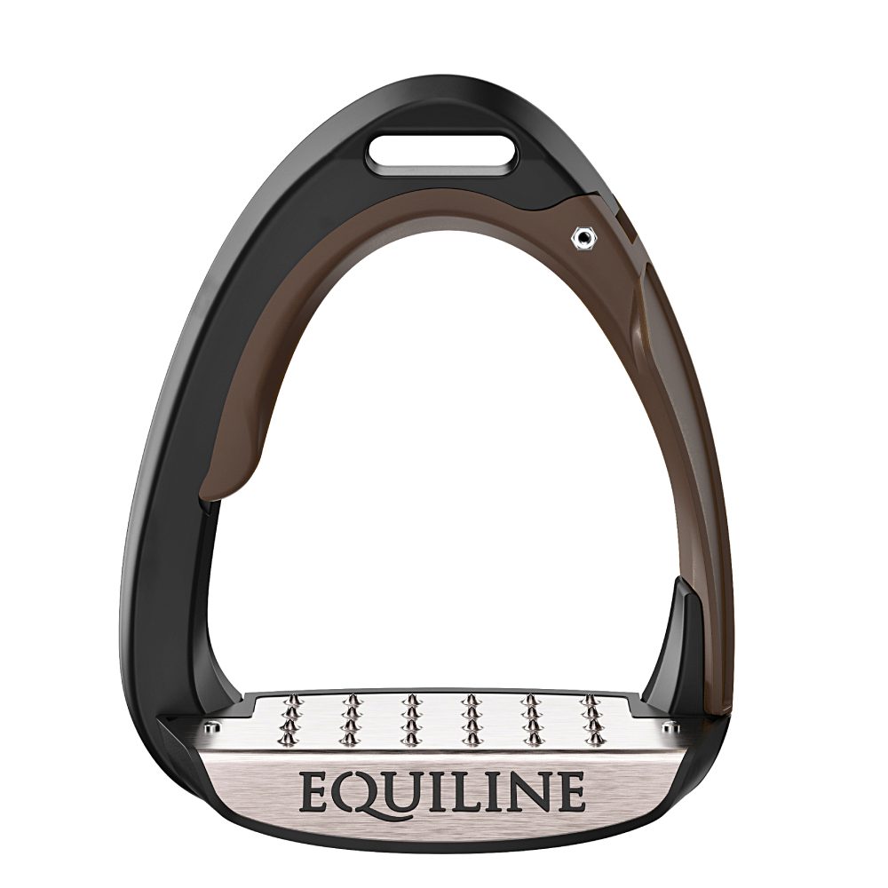 Equiline X-Cell Steigbügel Springen - brown