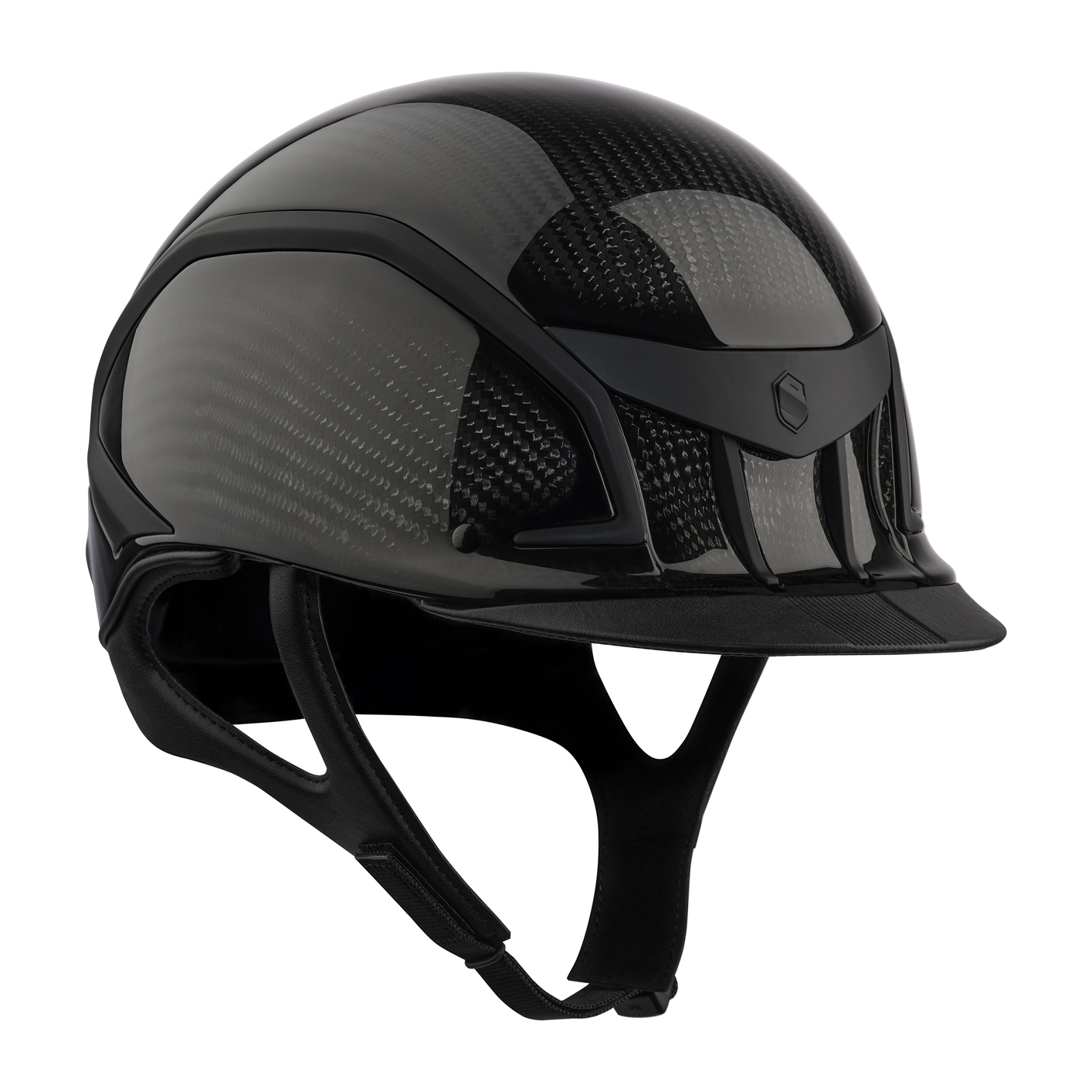 Samshield XJ Dark Line Glossy Reithelm - schwarz, Größe M(55-58)