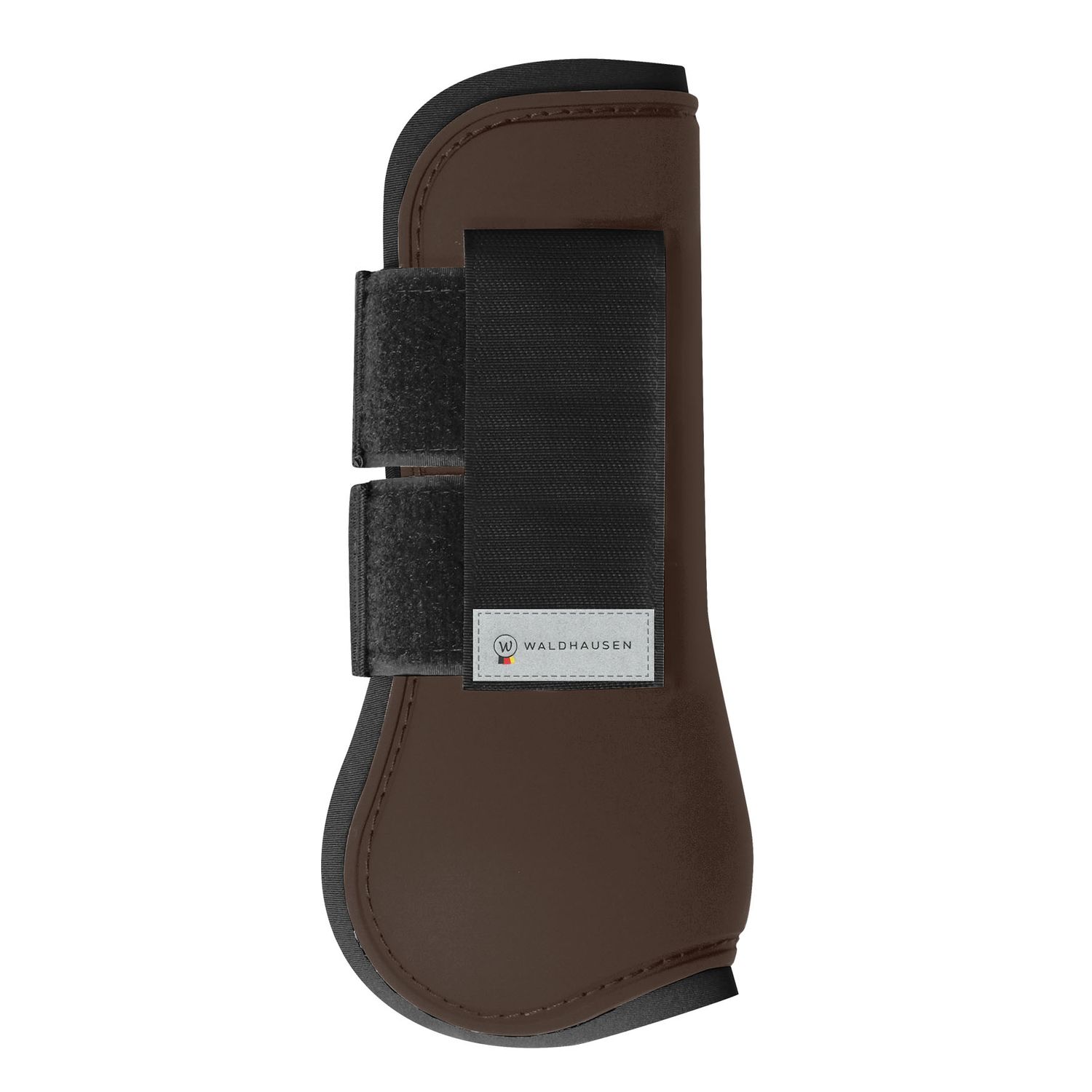 Waldhausen Sehnenschoner Basic - dunkelbraun/schwarz, Größe WB