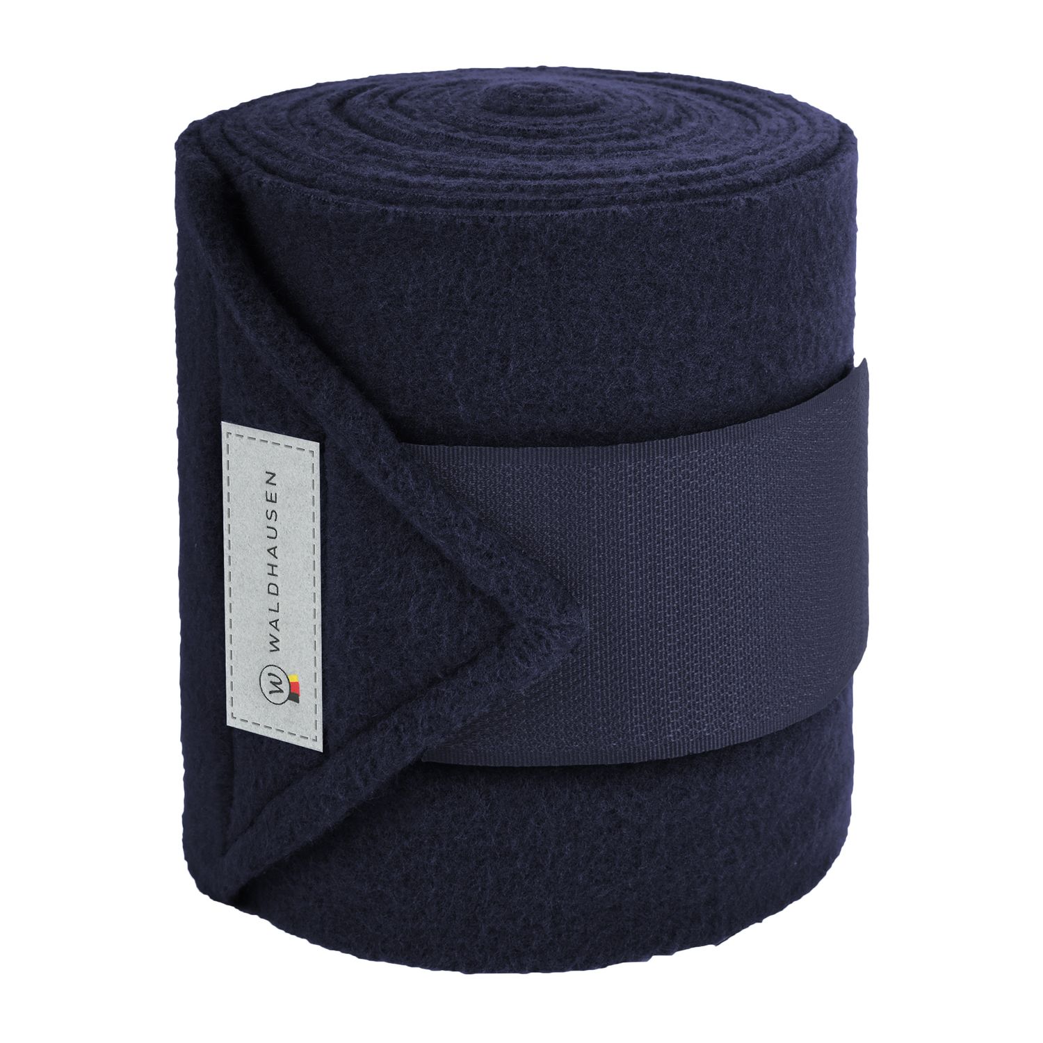 Waldhausen Fleecebandage Basic 4er-Set - nachtblau, Größe WB