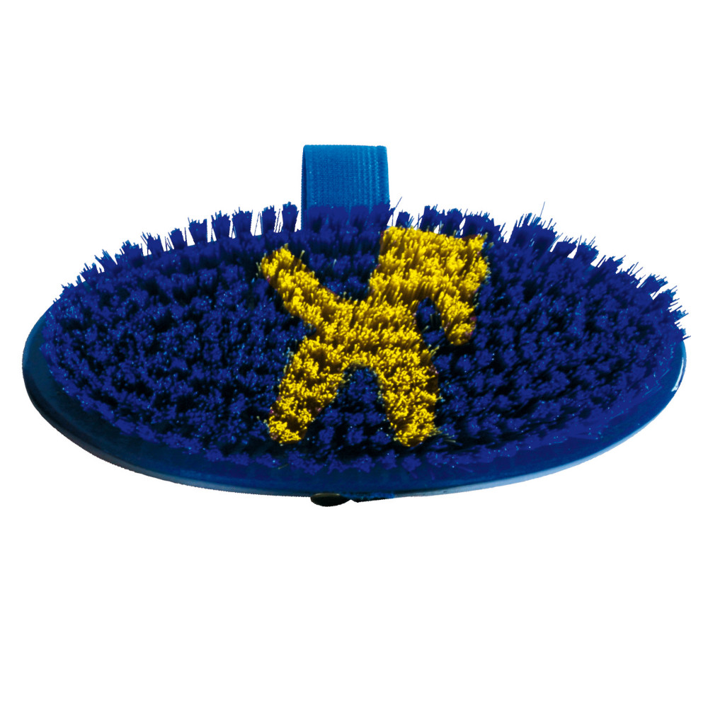 Waldhausen Design Kardätsche Pferdchen - blau
