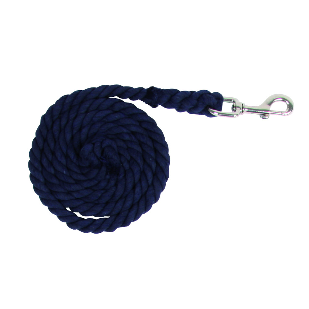 Waldhausen Führstrick Cotton Karabiner - blau