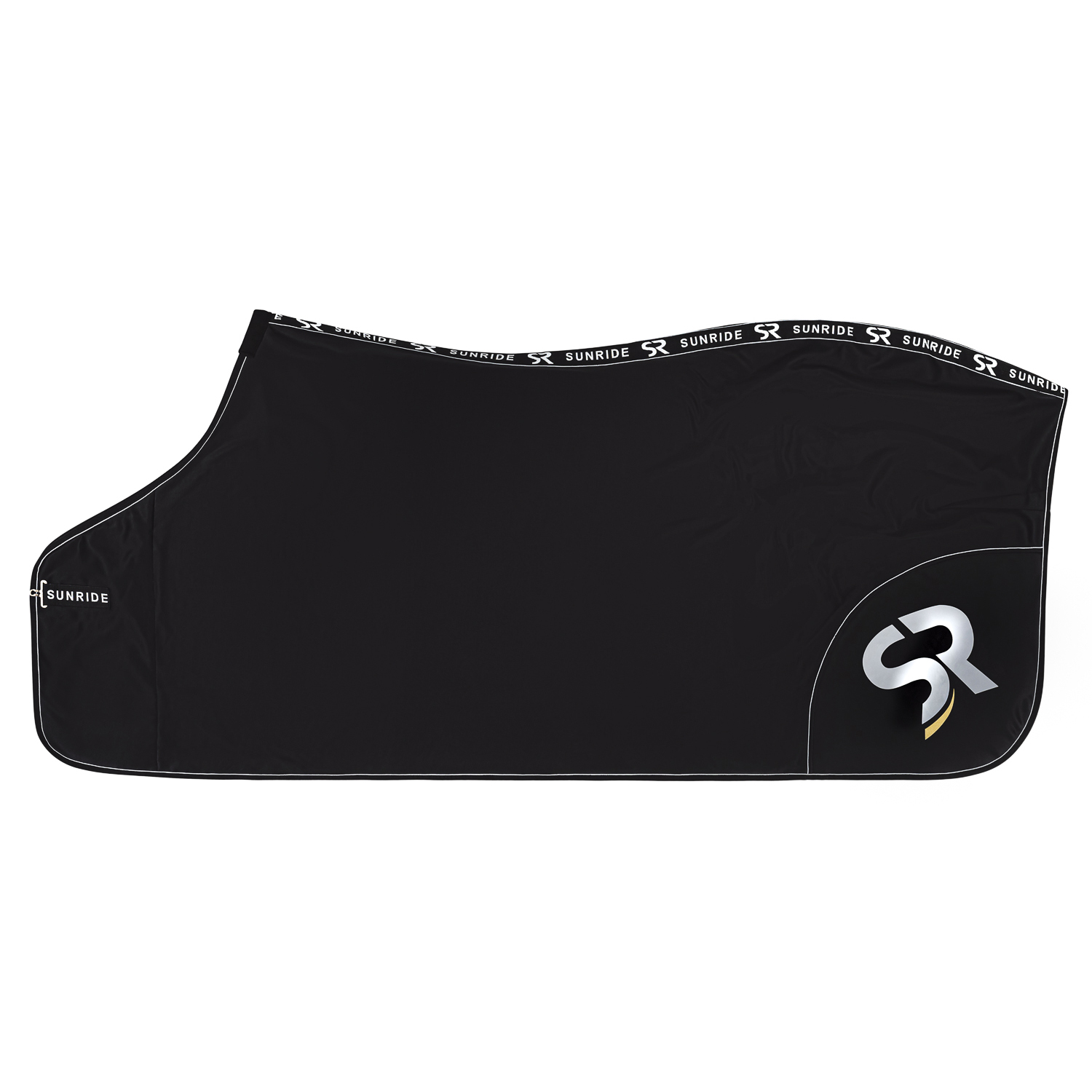 Sunride Softshell Abschwitzdecke Boston - schwarz, Größe 125 cm