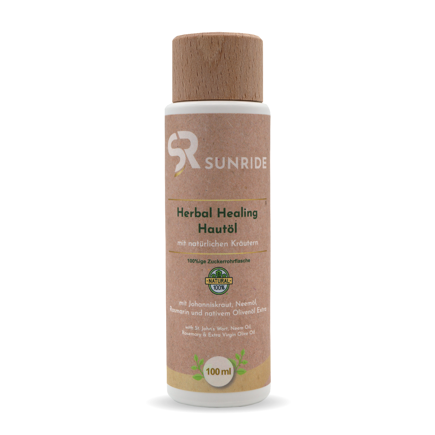 Sunride Herbal Healing Hautöl - Größe 100 ml