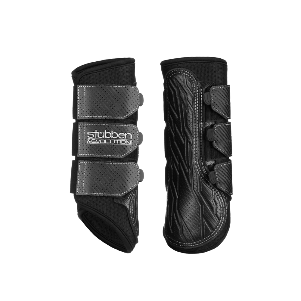 Stübben Airflow Trainingsgamaschen - schwarz, Größe XL