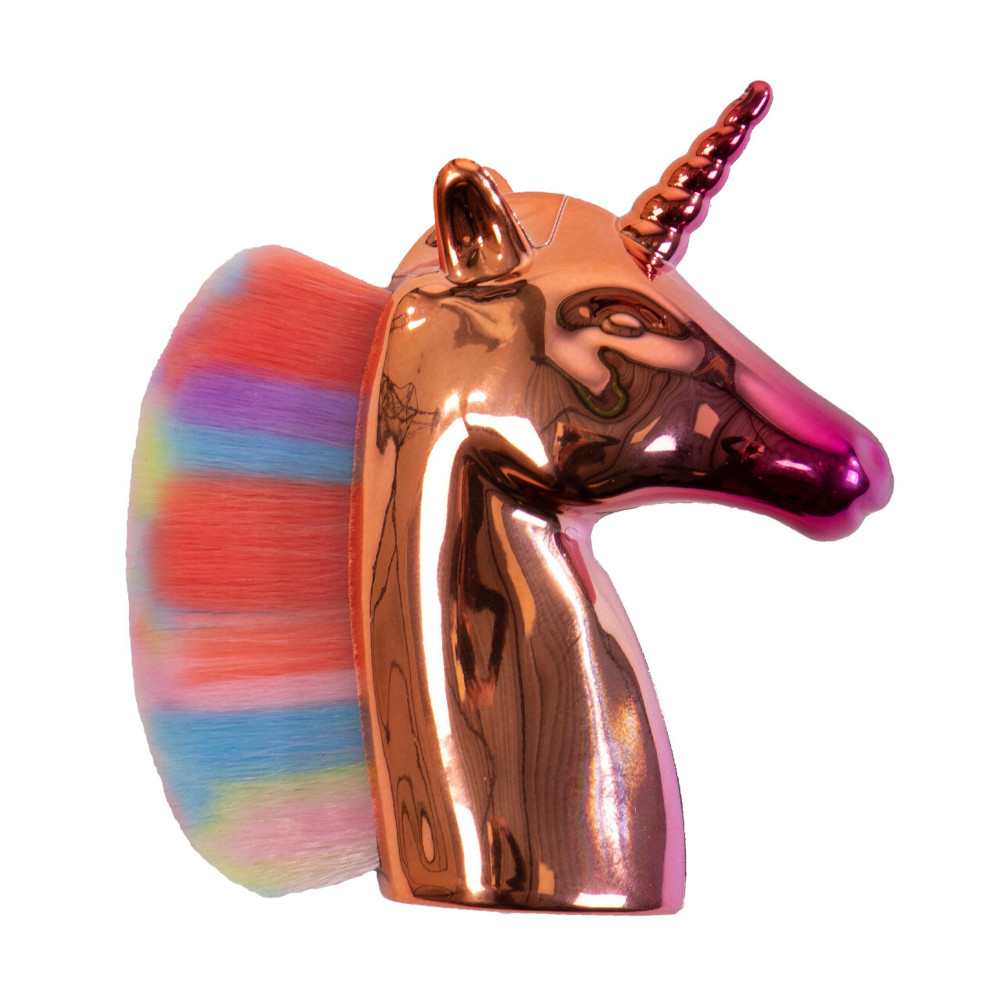 QHP Kopfbürste Unicorn - regenbogen
